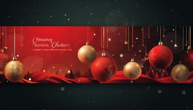 christmas promo banner