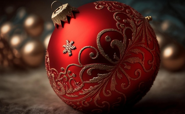 Christmas red background