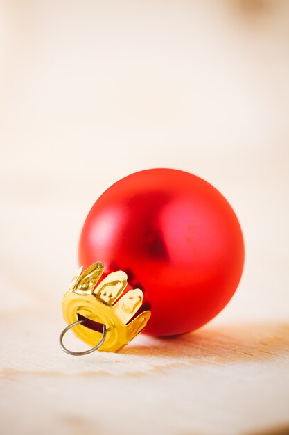 Christmas red ball