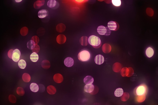 Christmas red bokeh background