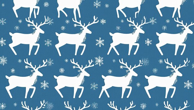 Photo christmas reindeer blue wallpaper