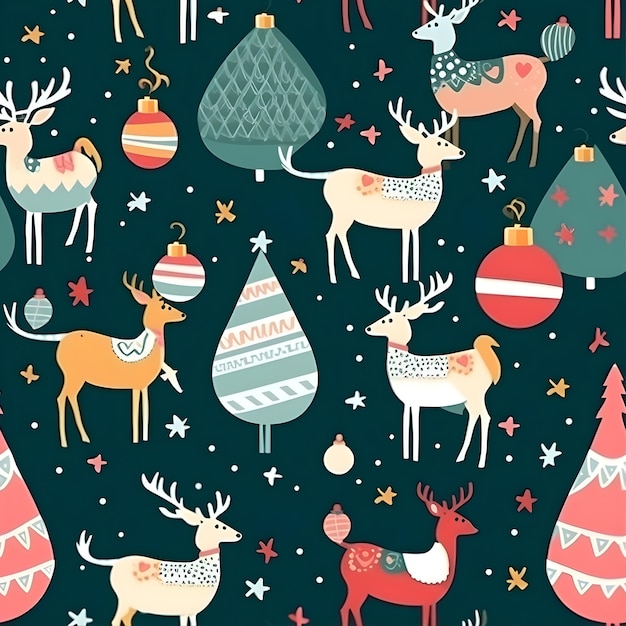 Christmas Seamless Pattern