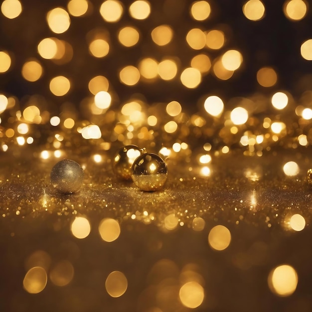写真 クリスマス シャイニー ボケ 黄色 黄金色 新年 イリュニネーション 季節 ヴィンテージ ヒップスター ホリデー