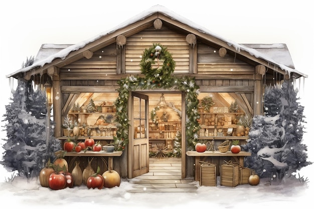 Christmas shop