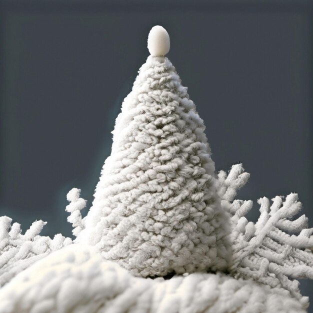 Christmas snow cotton woolen tree