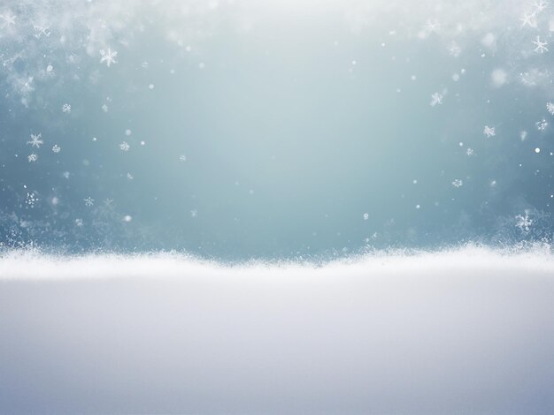 Christmas snow overlay banner