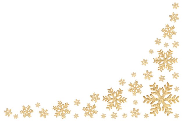 Photo christmas snowflakes background