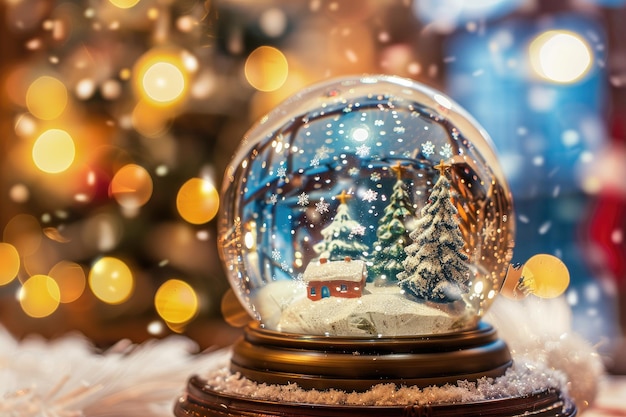 Christmas snowglobe