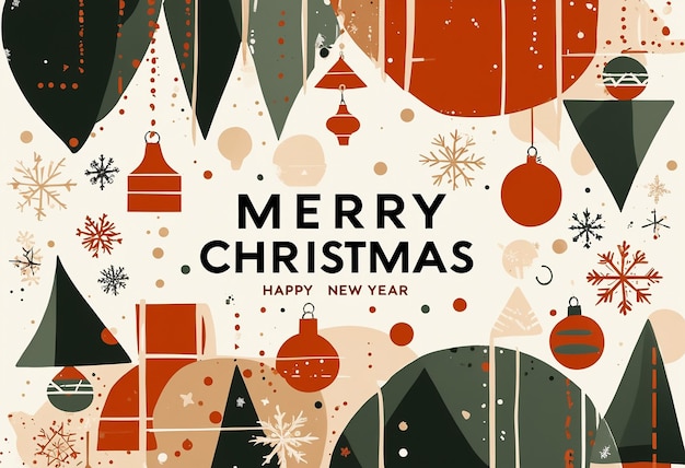 Christmas Social Media Poster Design amp Background
