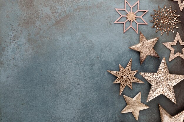 Christmas star decorations collection