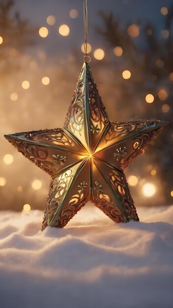 Photo christmas star