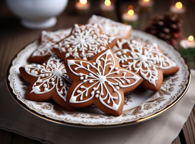 Christmas sweet cookies