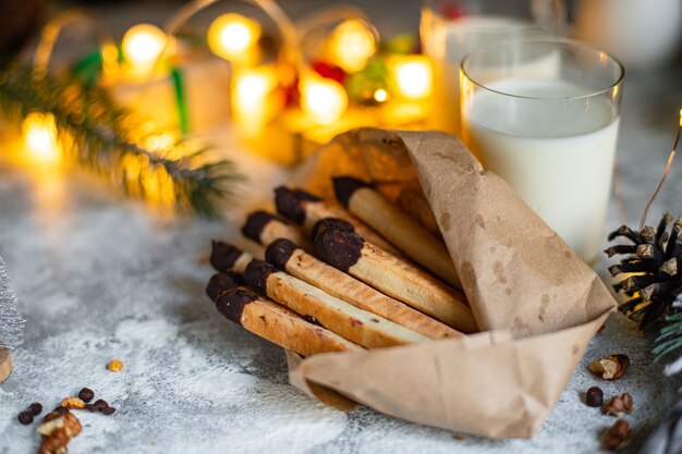 Christmas sweet pastry biscuits