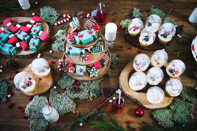 Christmas sweets and desserts