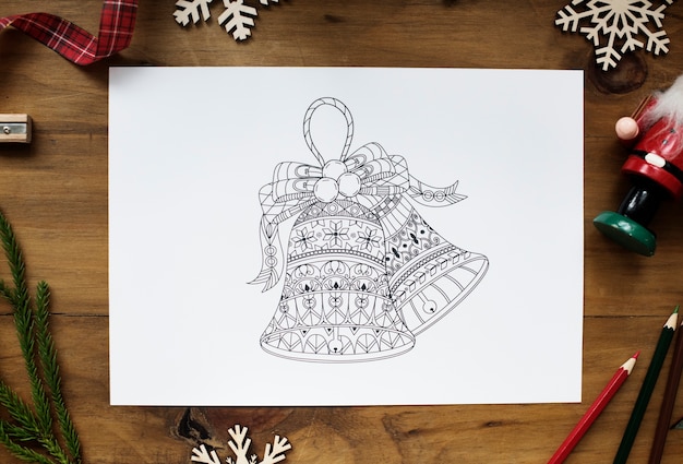 Christmas theme drawings