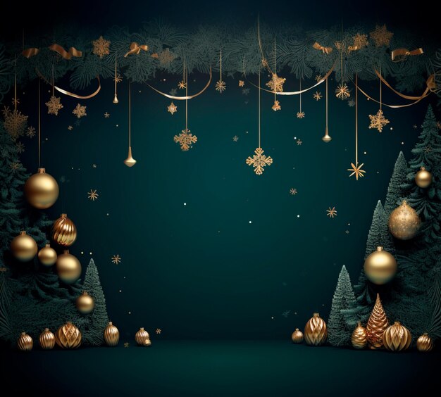 Christmas themed background image