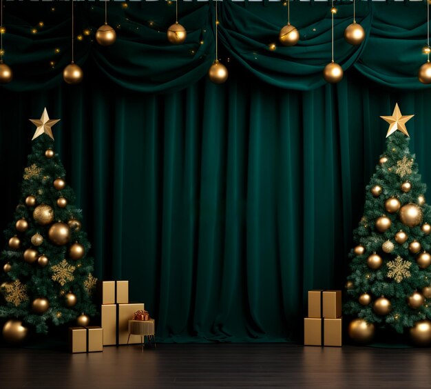 Christmas themed background image