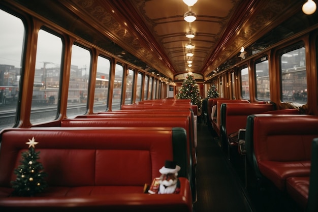 Foto viaggi in treno di natale