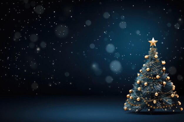 Christmas tree background wallpaper