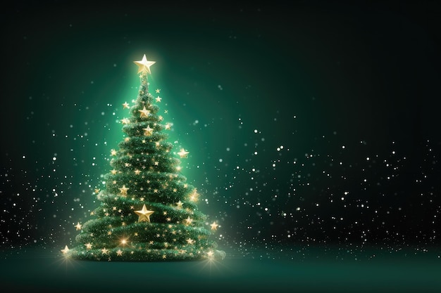 Christmas tree background wallpaper