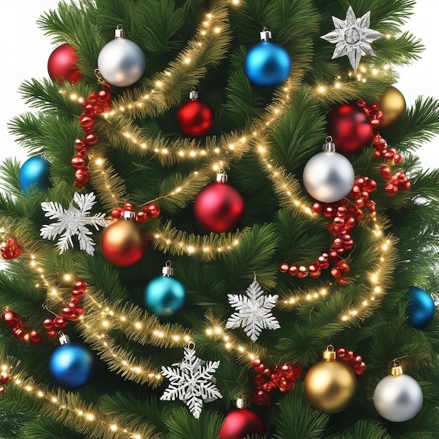 Photo christmas tree background