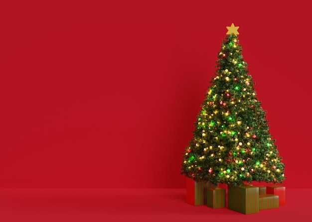 christmas tree background