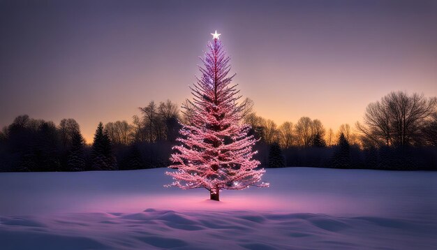 写真 クリスマスツリーの背景