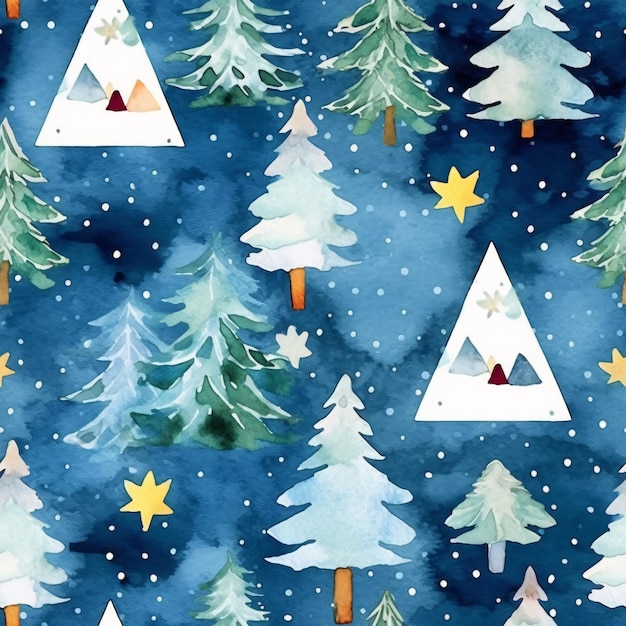 Foto albero di natale blackground