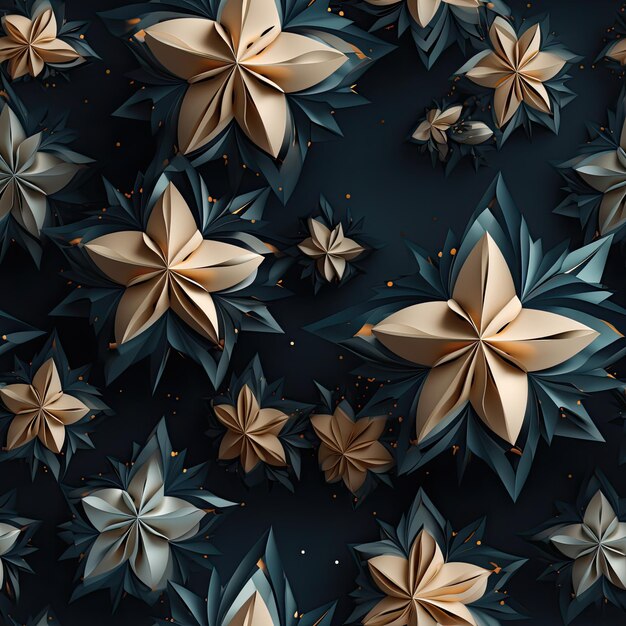 Christmas tree decoration pattern