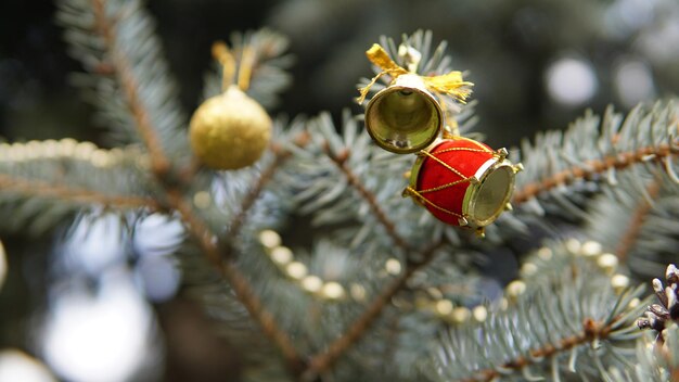 Photo christmas tree decoration