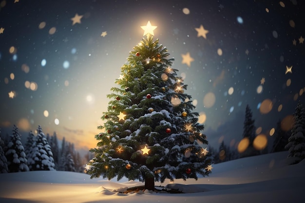 рождественская елка подарочная коробка орнамент фон