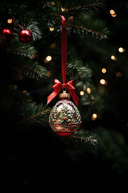 Подарочное украшение рождественской елки
