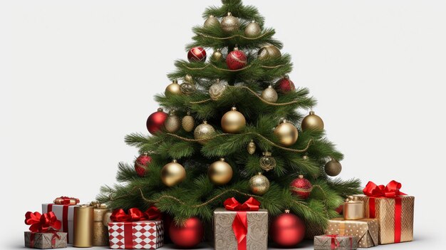 christmas tree HD 8k wall paper Stock Photographic image