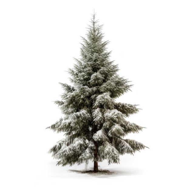 Christmas tree isolated