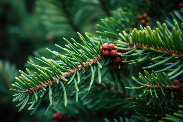 The Christmas Tree Reflecting the Joy of the New Year