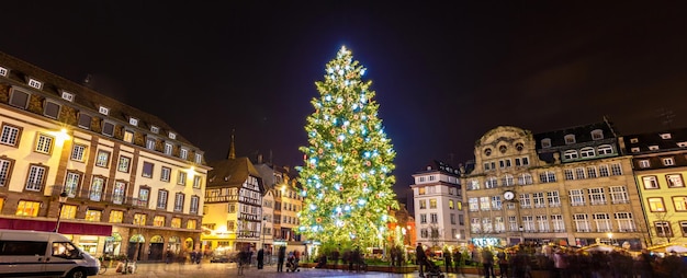 Albero di natale a strasburgo, 