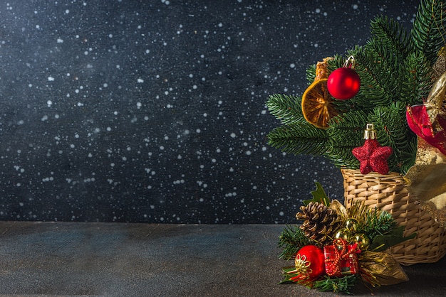 Christmas Tree With xmas decoration