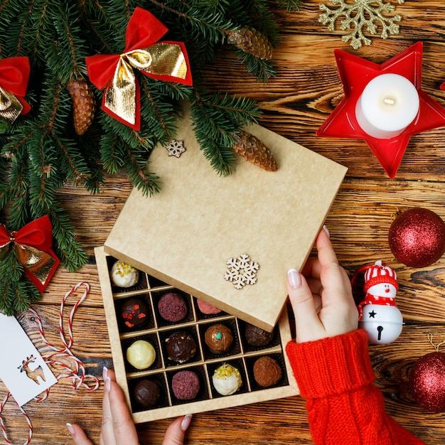 Christmas truffles