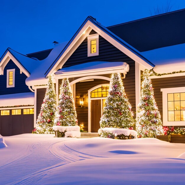 Christmas vacation escape with snowy landscapes memorable holiday season celebration