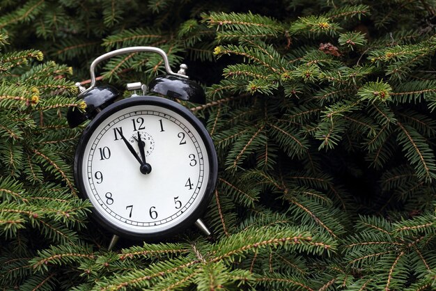 Christmas Vintage alarm clock