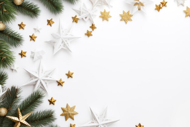 Christmas on a white background