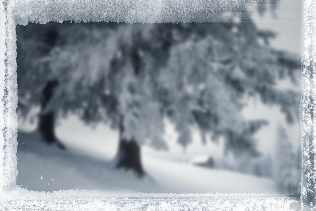 Christmas winter background for design