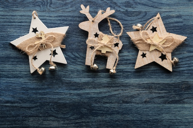 Christmas wooden decorations