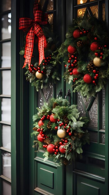 写真 クリスマスの花束