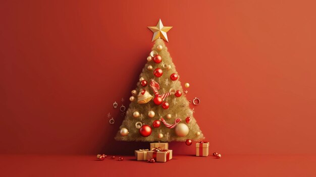 ChristmasTree 및 선물 상자 생성 AI