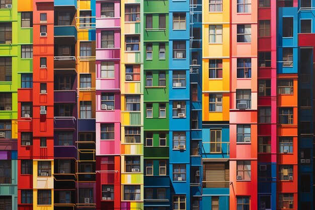 Photo chromatic cityscape