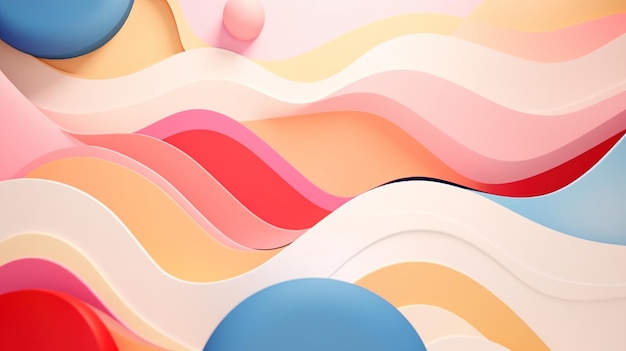 色彩のリップル ダンス カラフルな抽象的なモーション サイケデリックな波の渦の抽象的な背景の渦