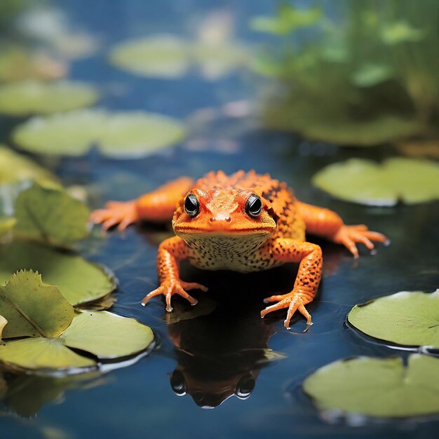 Foto cronache di un newts odyssey ai generato