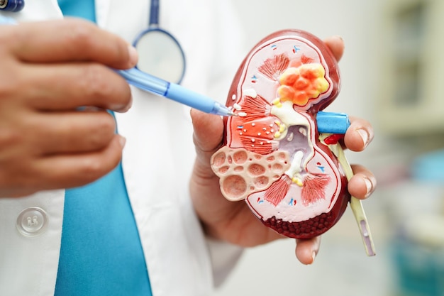 Chronische nierziekte doktersmodel voor behandeling urinewegstelsel urologie Geschatte glomerulaire filtratiesnelheid eGFR