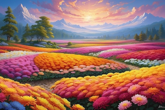 Chrysanthemum Dreamscape